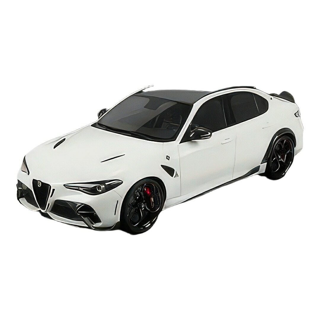 Alfa Romeoアルファロメオ Giuliaジュリア Gtaジーティーエー 2020 ビアンコトロフェオ 白いこと / BBR 1/18 ミニカー