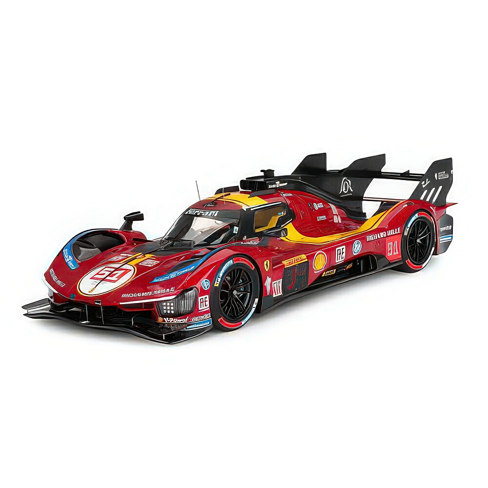 フェラーリ 499P #51 Ferrari AF Corse 3位 WEC カタール 1812粁 2025 赤いこと / BBR 1/18 ミニカー