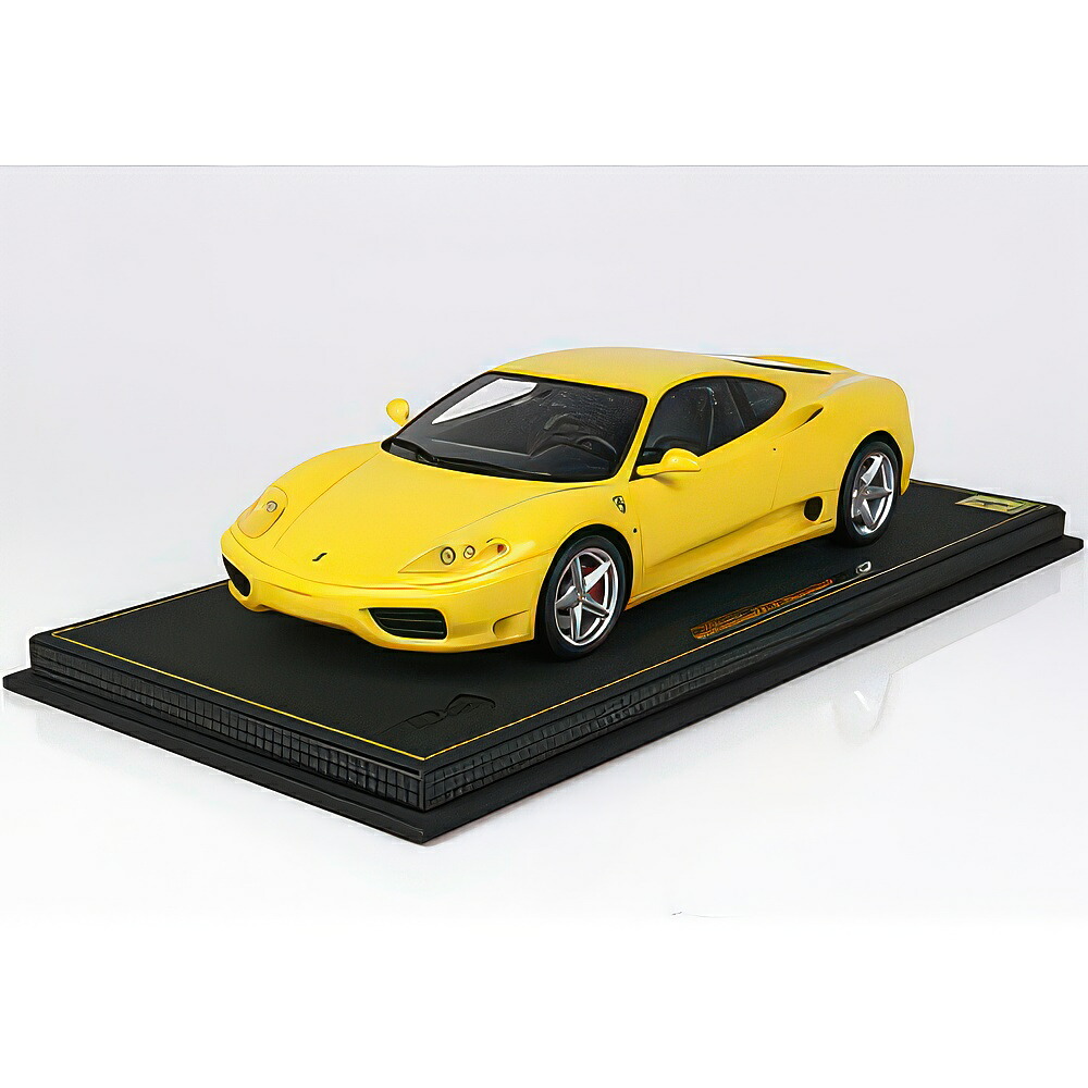 フェラーリ 360 モデナ 1999 黄色 / BBR 1/18 ミニカー