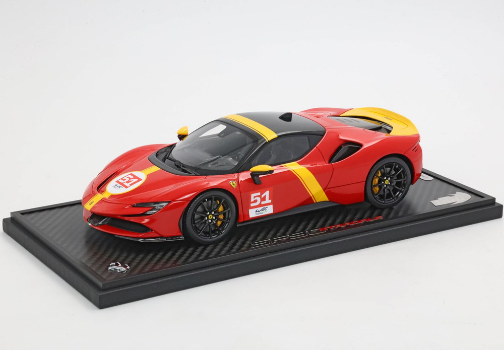 【予約】Ferrari SF90 Stradale ペイント ルマン 2023 N.51/ BBR 1/18 20台限定ミニカー