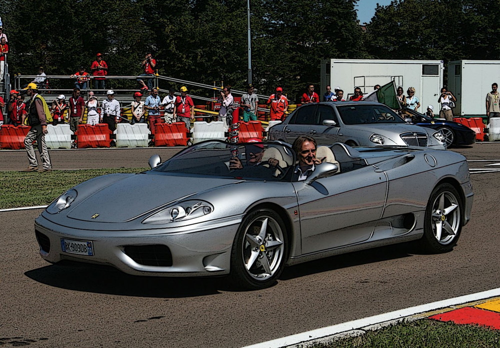 【予約】Ferrari 360 Barchetta ロードウインドシールド ワンオフカー/ BBR 1/18 ミニカー