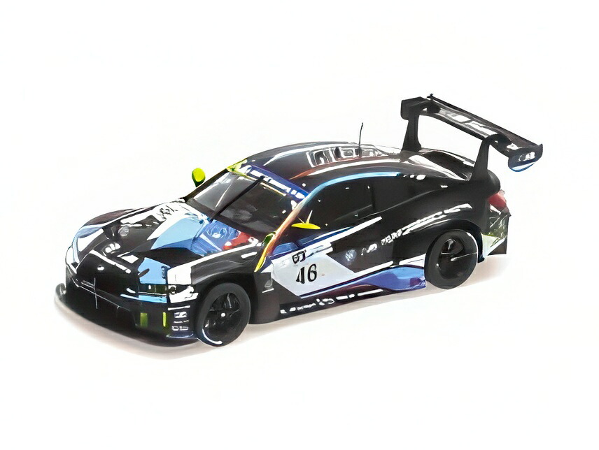 【予約】BMW M4 GT3 WRT No.46 2023 ロードトルマン 優勝 V.ロッシ マットブラック ブルー ホワイト/ MINICHAMPS 1/43 ミニカー｜ラストホビー
