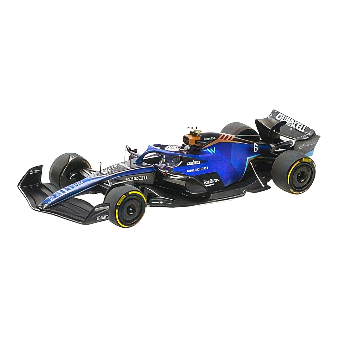 ウィリアムズ F1 FW44 野球クラブ ウィリアムズ 一ころ 青み #6 マイアミGP 2022 Nicholas Latifi / MINICHAMPS 1/43 ミニカー