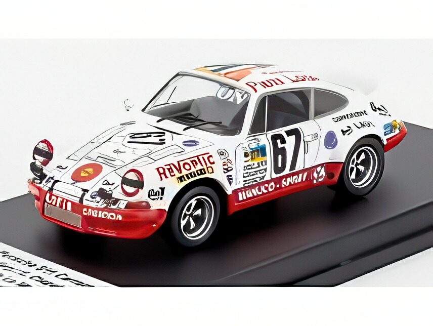 PORSCHE 911 カレラ RSR No.67 1974 ルマン24時間 ホワイト グリーン/ Trofeu 1/43 150台限定ミニカー