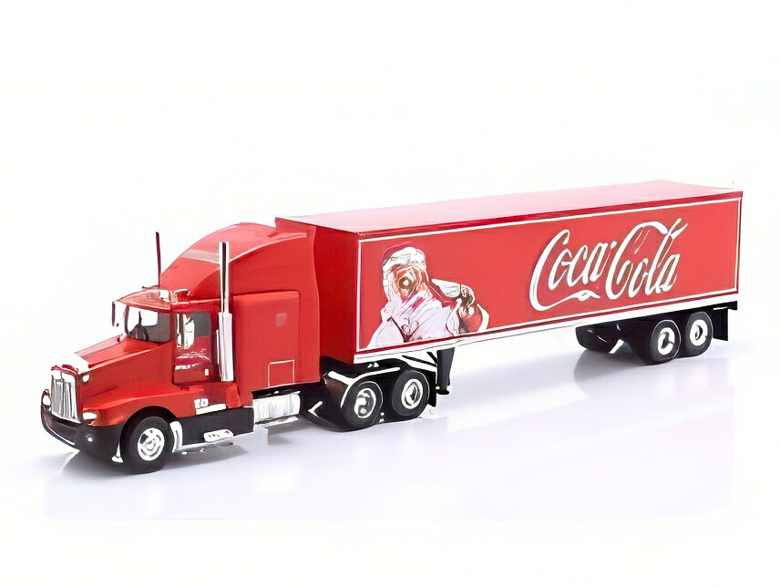 【予約】KENWORTH T600 トラック コカ・コーラ 1986 レッド/ Werk83 1/43 ミニカー