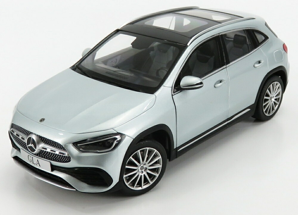 【取って置く】MERCEDES BENZ GLA位置付け H247 2020 しろがね色/ zmodel 1/18 ミニカー 乗り物のおもちゃ-ミニカー・トイカー-おもちゃ