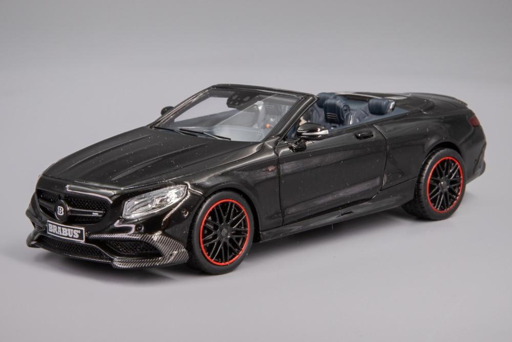 Brabus Mercedes Benz 850 S63 Cabriolet 2016 ブラック/ MINICHAMPS 1/43 ミニカー|ラストホビー