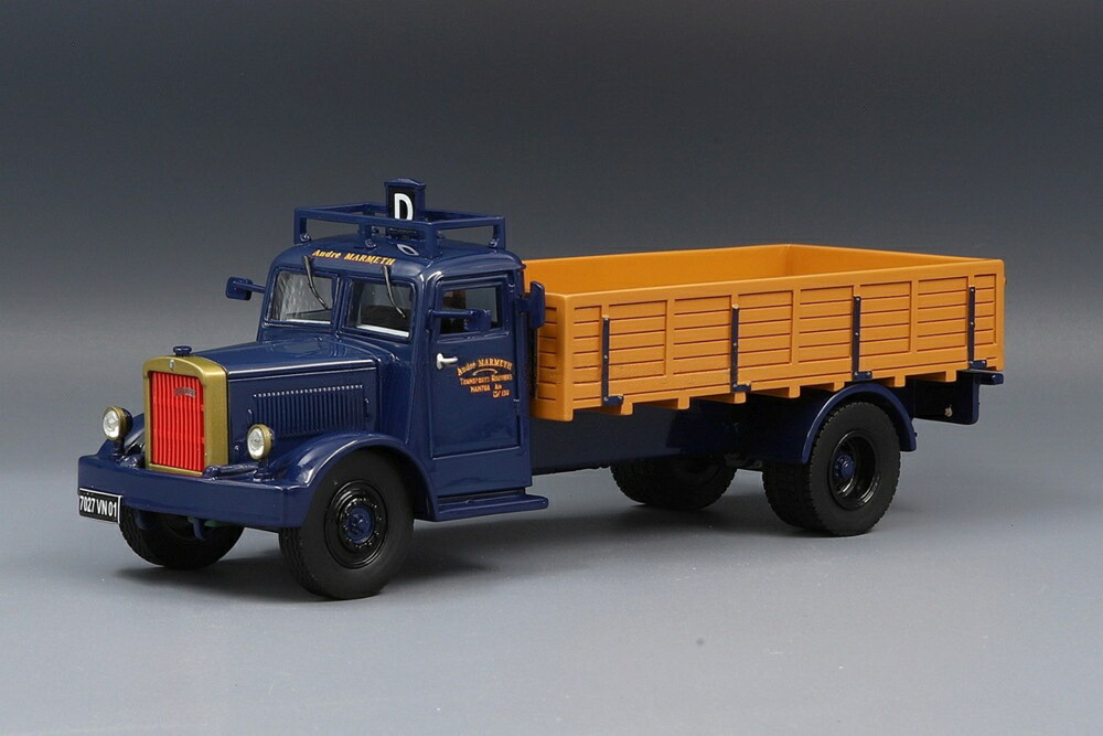 Berliet GDR フラットベッドトラック 1940 \"Transports Marmeth\""/ ELIGOR 1/43 ミニカー"
