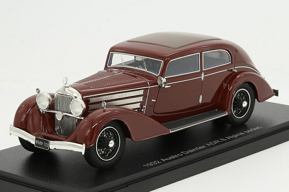 Austro Daimler ADR 8 Alpine サルーン 1932 /赤いこと// ESVAL 1/43 ミニカー