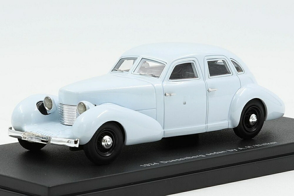 Duesenberg サルーン by A.H. Walker 1934y 開けっ広げともし火 /薄墨色// ESVAL 1/43 ミニカー