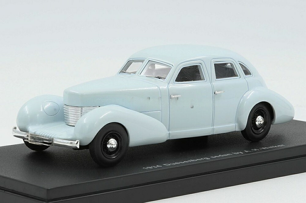 Duesenberg サルーン by A.H. Walker 1934y クローズドともし火 /薄墨色// ESVAL 1/43 ミニカー
