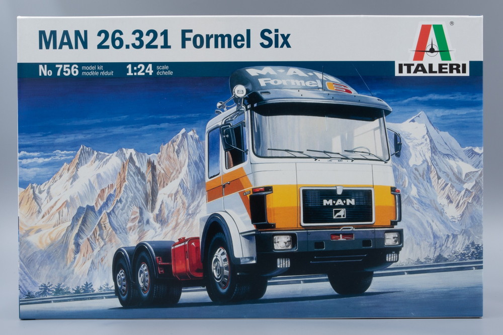 MAN 26.321 Formel Six トラクタートラック モデルキット/ ITALERI 1/24 模型｜ラストホビー 11,988円