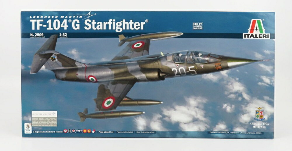 LOCKHEED MARTIN TF-104G STARFIGHTER 航空機 ミリタリー 1954/ ITALERI 1/32 ミニカー