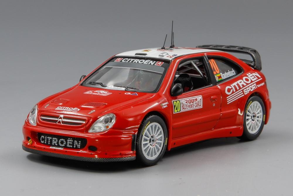 Citroen Xsara WRC No.20 Rally Monte Carlo 2008 C.Rautenbach / D.Senior/ IXO 1/43 ミニカー 車-おもちゃ