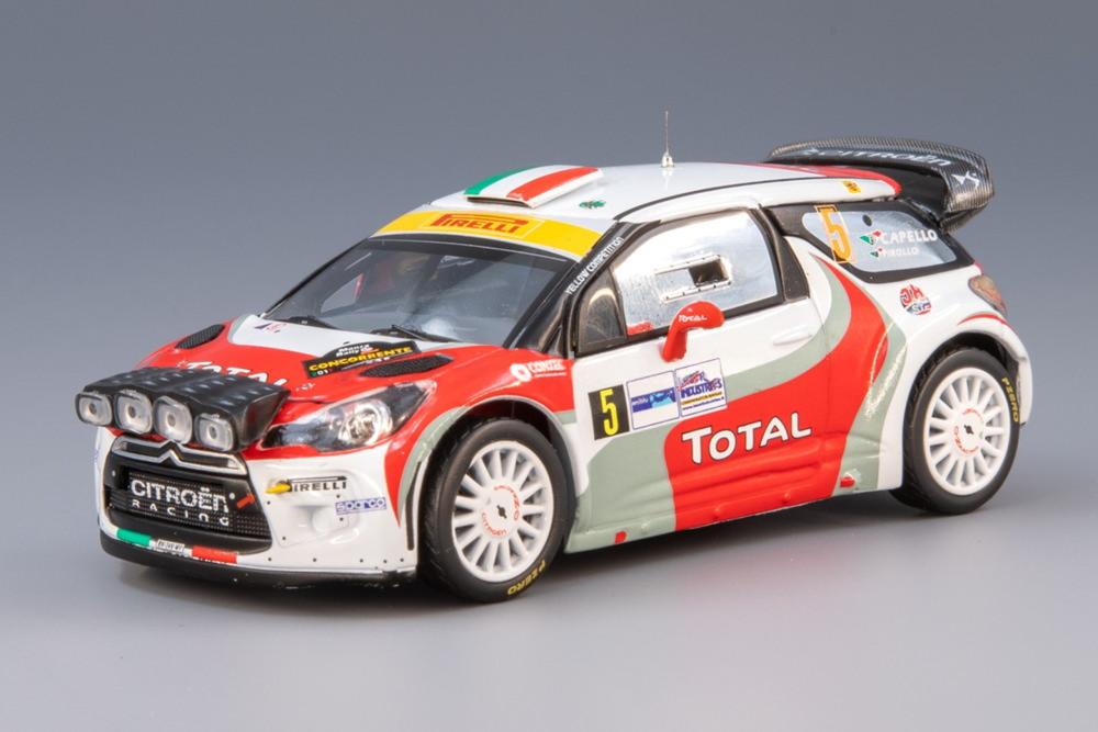 Citroen DS3 WRC No. 5 Monza Rally Show 2011 R.Capello L. Pirollo/ IXO 1/43 ミニカー｜ラストホビー