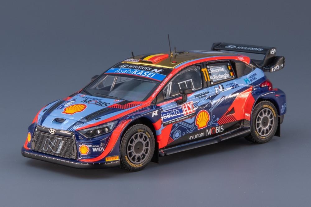 Hyundai i20 N Rally1 No.11 Rally WM Rally Finland 2022 T.Neuville/M.Wydaeghe/ IXO 1/43 ミニカー