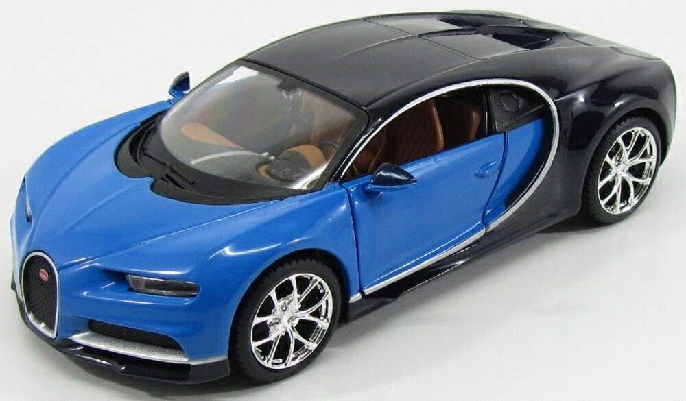 BUGATTI シロン LE PATRON 2016 アトランティックブルー/ MAISTO 1/24 ミニカー