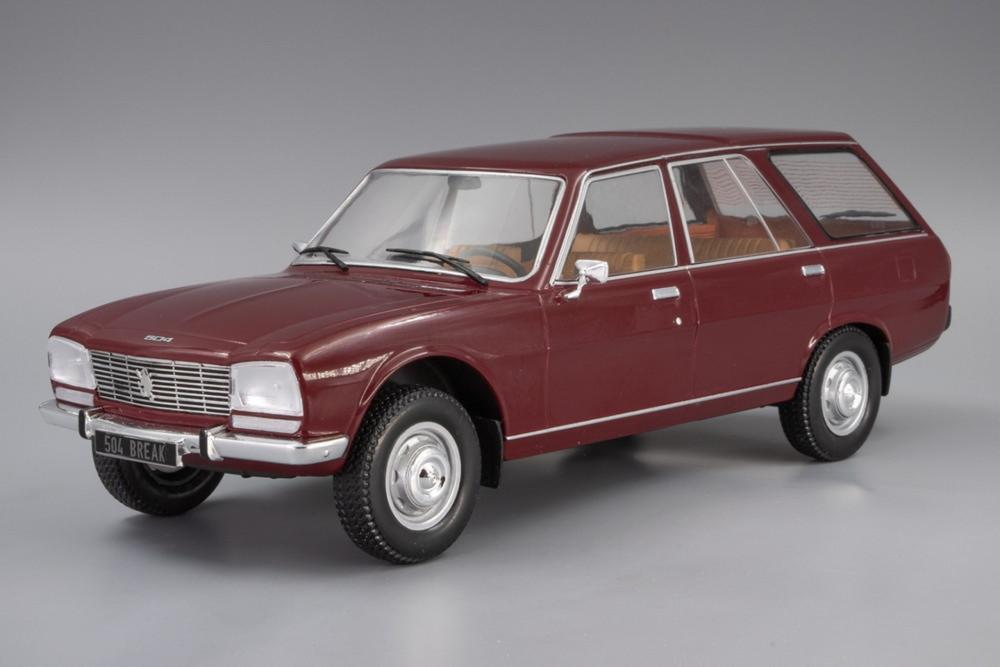 Peugeot 504 Break 1976 ダークレッド/ MCG 1/18 ミニカー｜ラストホビー