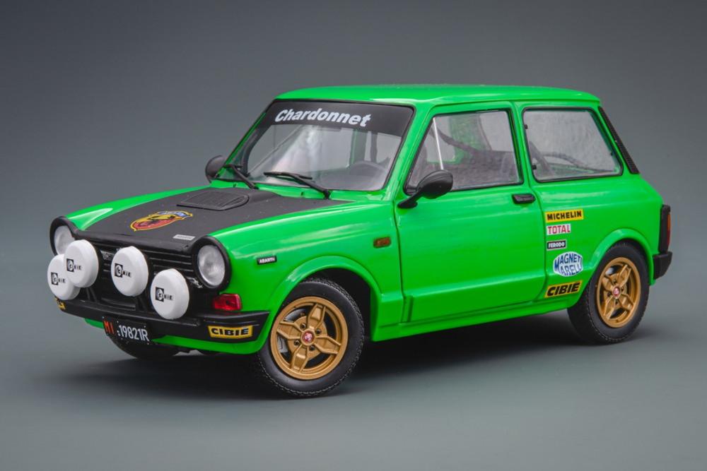 Autobianchi A112 MK.5 Abarth 1980 グリーン/ SOLIDO 1/18 ミニカー