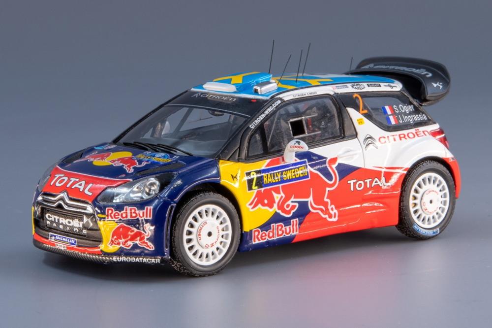 Citroen DS3 WRC 2号車 ラリースウェーデン 2011 4位 S.Ogier J.Ingrassia/ Spark 1/43 ミニカー｜ラストホビー