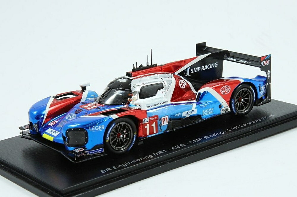 BR Engineering BR1 AER 11号車 SMP Racing ルマン24時間 2018/ Spark 1/43 ミニカー