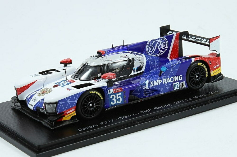Dallara P217 Gibson 35号車 SMP Racing ルマン24時間 2018/ Spark 1/43 ミニカー