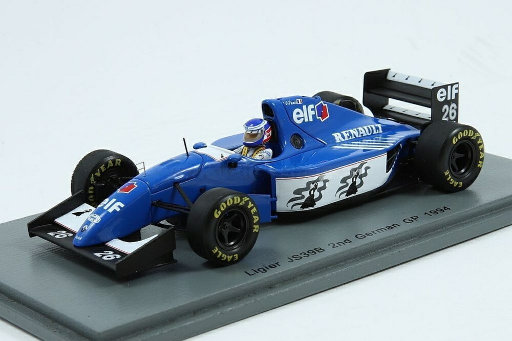 Ligier JS39B 26号車 ドイツGP 1994 2位 Olivier Panis/ Spark 1/43 ミニカー