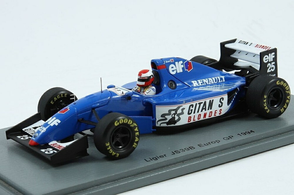 Ligier JS39B 25号車 ヨーロッパGP 1994 Johnny Herbert/ Spark 1/43 ミニカー