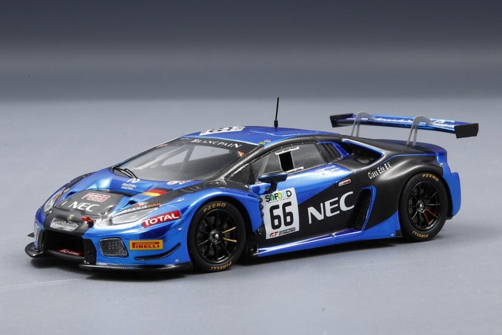 Lamborghini Huracan GT3 66号車 Attempto Racing スパ24時間 2017 300台限定/ Spark 1/43 ミニカー
