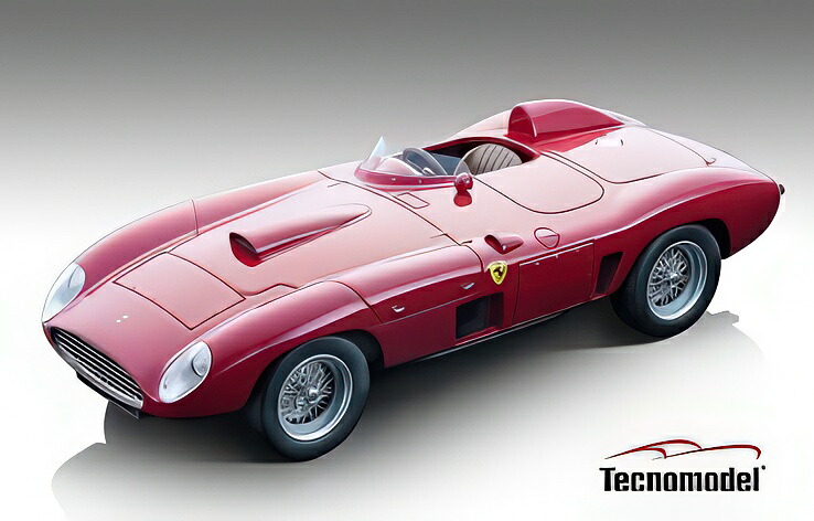Ferrari 410S プレスバージョン ロッソコルサ 1956/ Tecno 1/18|ラストホビー