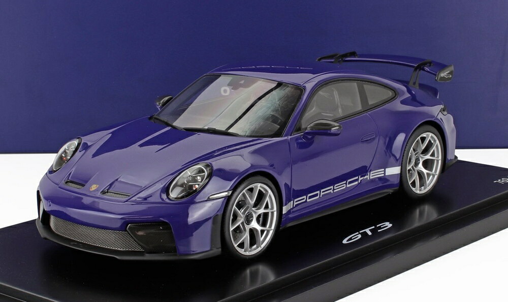 PORSCHE 911 992-2 GT3 クーペ 2024 ショーケース付 ウルトラバイオレット/ Spark 1/18 911台限定ミニカー|ラストホビー