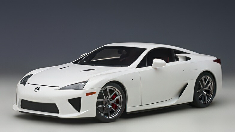 Lexus Lfa クーペ 2012 ホワイト AA78850/ AUTOart 1/18 ミニカー