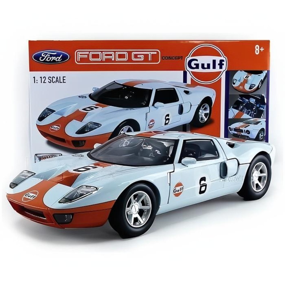 楽天市場】ミニカー 1/12 巨大 MOTORMAX フォード GT コンセプト GULF