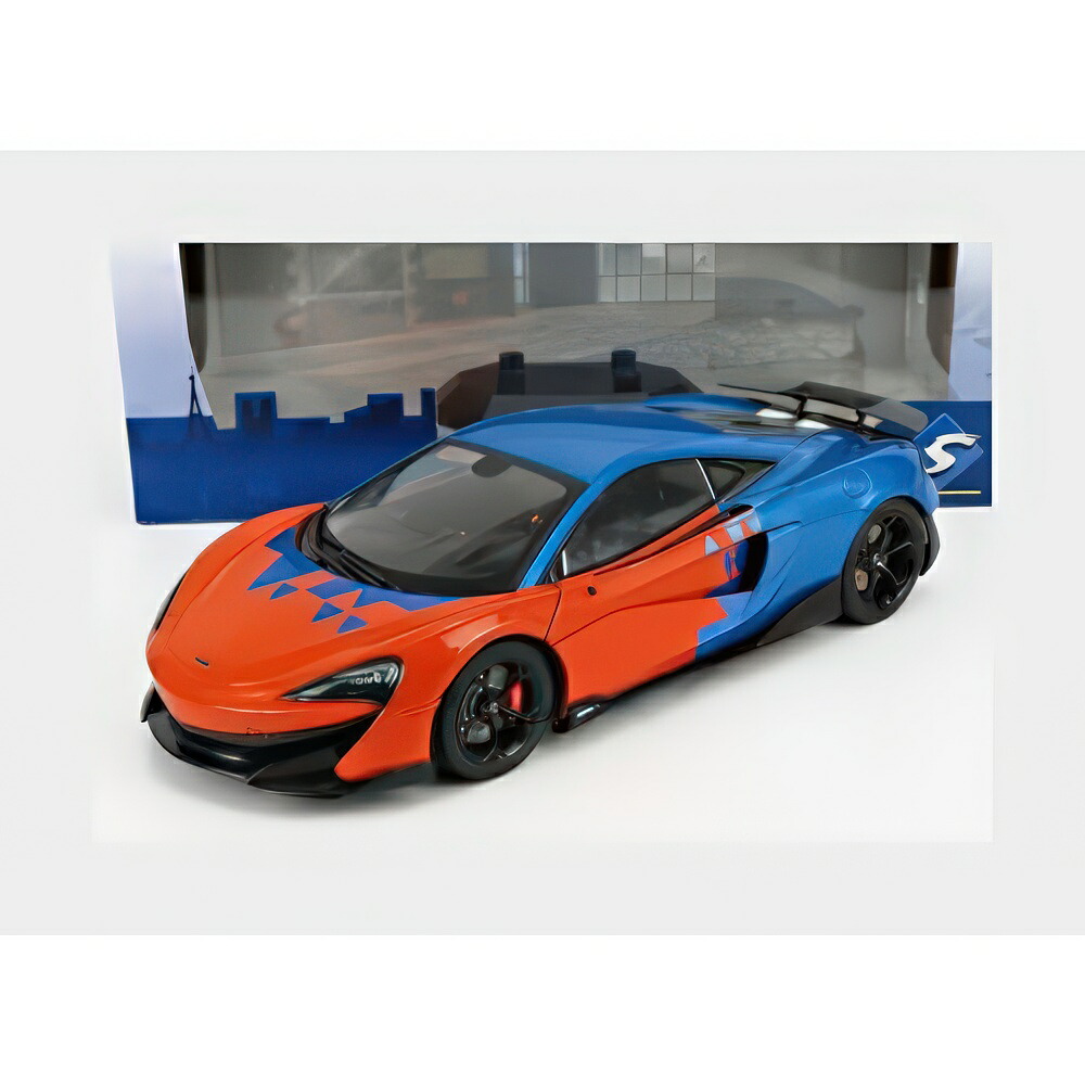 Mclaren 600Lt F1 チーム Tribute Livery 2019 オレンジ ブルー SL1804503/ SOLIDO 1/18 ミニカー