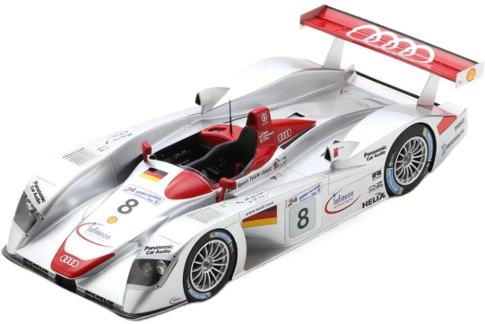Audi R8 3.6L Turbo V8 チーム Audi Sport Joest 8 ウィナー 24H Le Mans 2000 Frank Biela Tom Kristensen Emanuele Pirro 18LM00/ Spark 1/18 ミニカー 34,450円