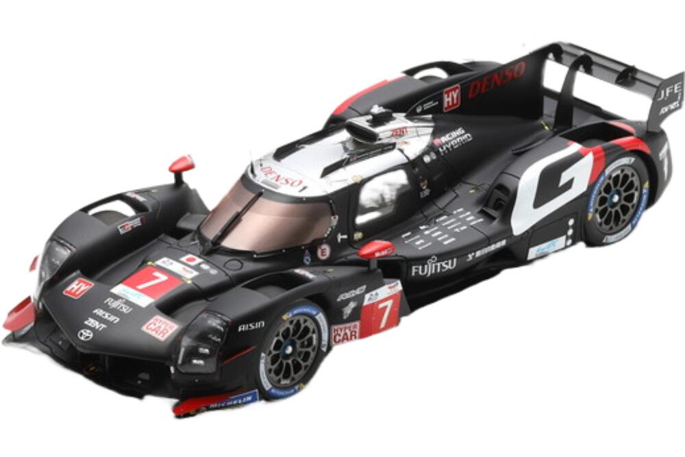 Toyota Gr010 3.5L V6 Turbo Hybrid チーム Gazoo Racing 7 24H Le Mans 2024 Kamui Kobayashi Jose Maria Lopez Nyck De Vries 18S644/ Spark 1/18 ミニカー