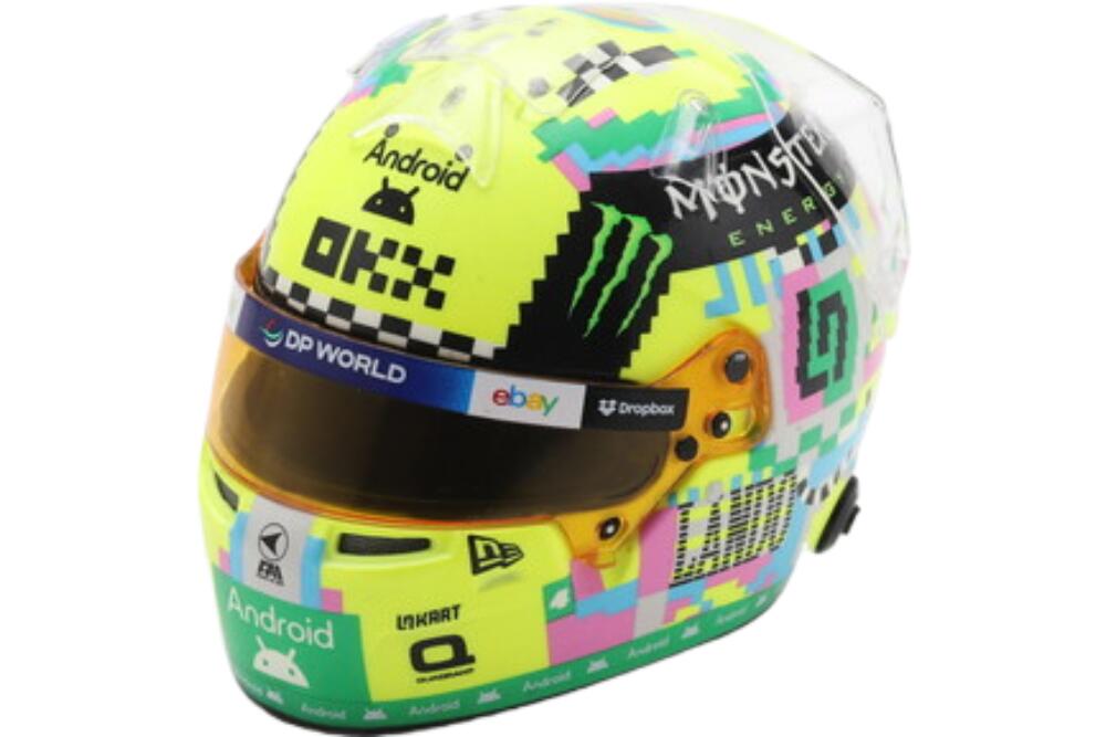 楽天市場】BELL F1 1/2サイズ ヘルメット ランド ノリス Lando Norris