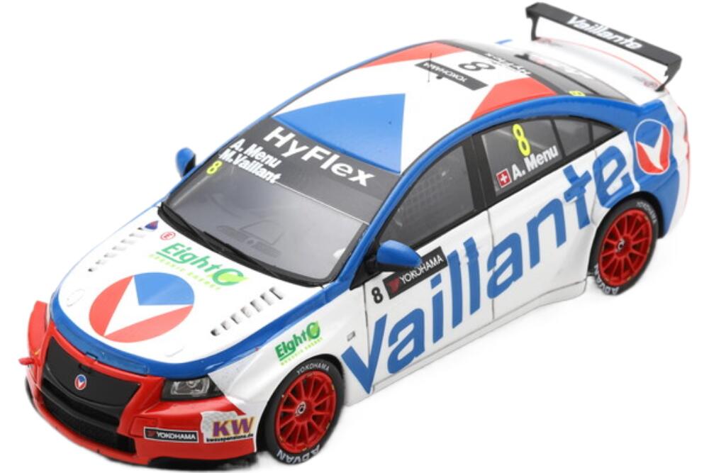Chevrolet Cruze 1 6T #8 ウィナー レース 2 Wtcc Potimao 2012 A Menu ホワイト ブルー レッド/ Spark 1/43 ミニカー
