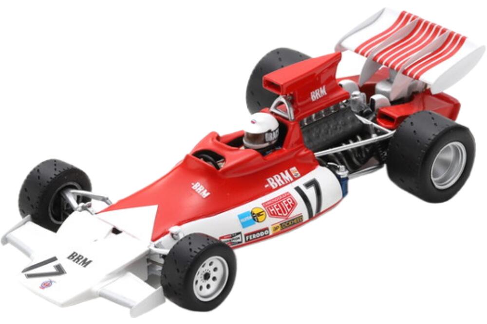 Brm F1 P180 #17 Canada Gp 1972 B Brack レッド ホワイト/ Spark 1/43 ミニカー