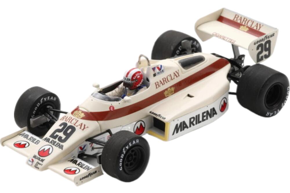 Arrows F1 A6 #29 Monaco Gp 1983 M Surer ベージュ/ Spark 1/43 ミニカー