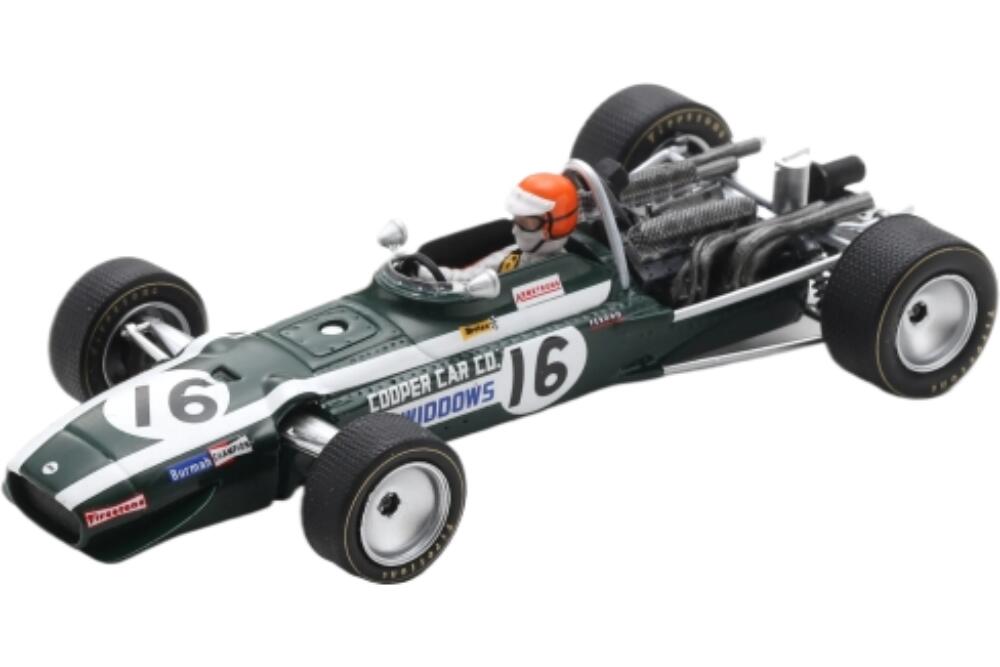 COOPER T86B イギリスGP 1968 (R. Widdows)/ Spark 1/43 ミニカー
