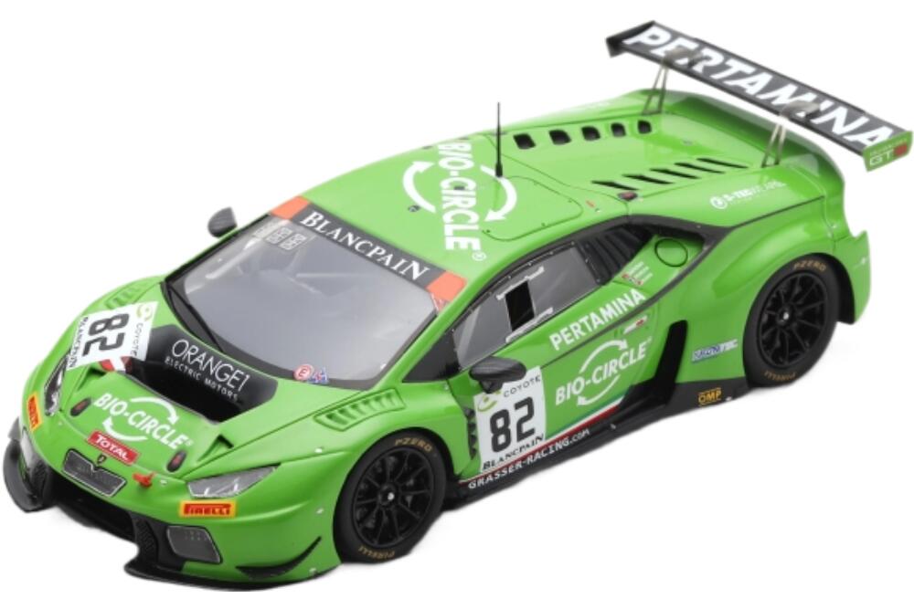 LAMBORGHINI Huracan GT3 スパ 2018/ Spark 1/43 ミニカー