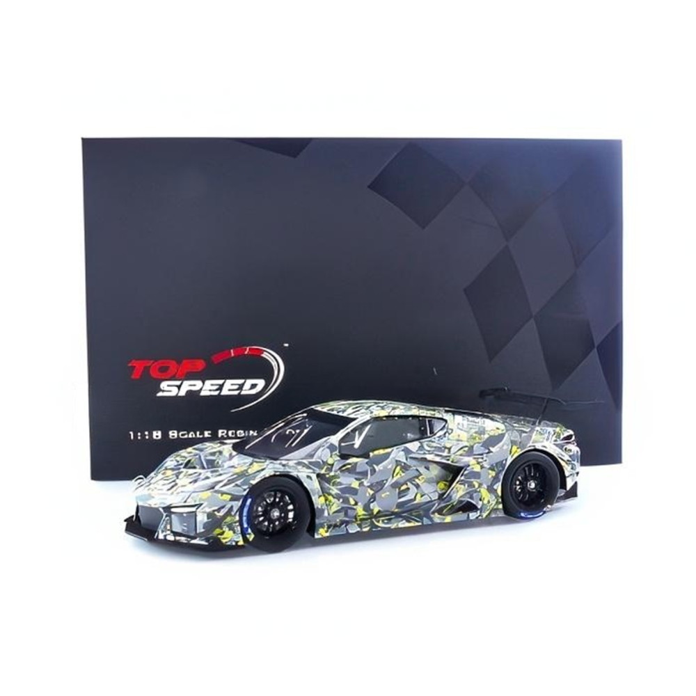 CHEVROLET C8 GT3 R テストカー セブリング 2022/ TOP SPEED 1/18 ミニカー