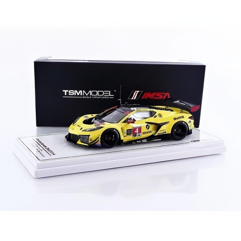 CHEVROLET Corvette Z06 GT3 R IMSA デイトナ24第四次元 2024/ TrueScale 1/43 ミニカー