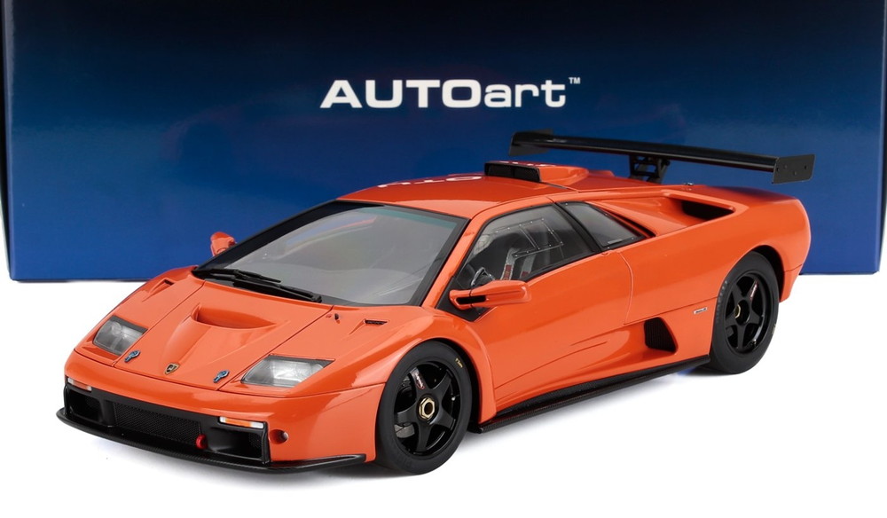LAMBORGHINI DIABLO GTR 1999 オレンジ / AUTOart 1/18 ミニカー