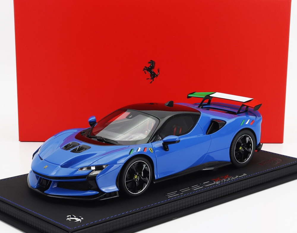 FERRARI 空想科学小説90 XX STRADALE 黒いこと大屋根 2024 ブルフランシア/ BBR 1/18 50台制限事項ミニカー