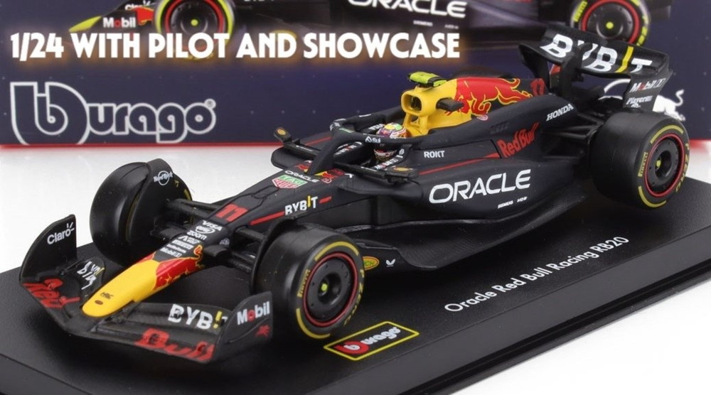 【予約】RED BULL F1 RB20 2024 セルジオペレス N11 ブルーイエローレッド/ Bburago 1/24 ミニカー｜ラストホビー