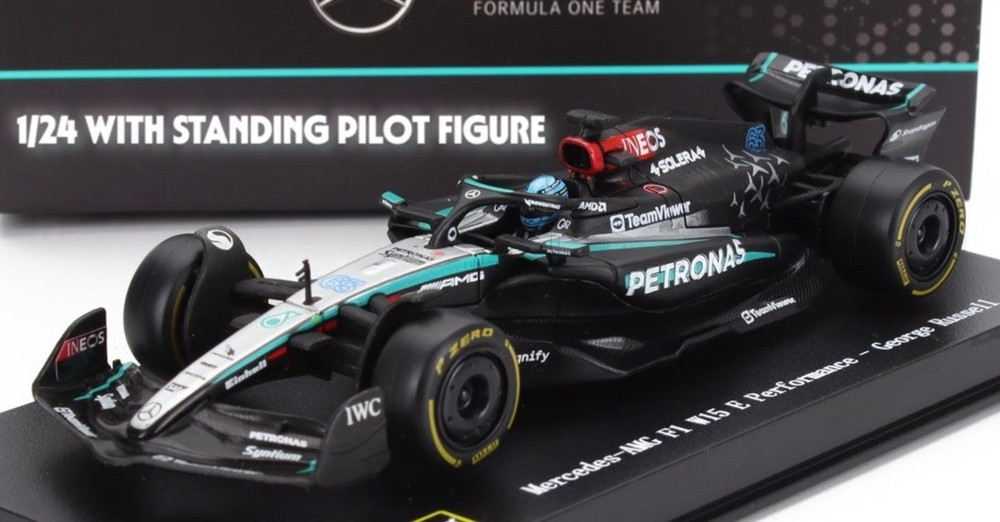 楽天市場】ミニカー メルセデス F1 W14 ジョージ ラッセル ＃63 ブラゴ