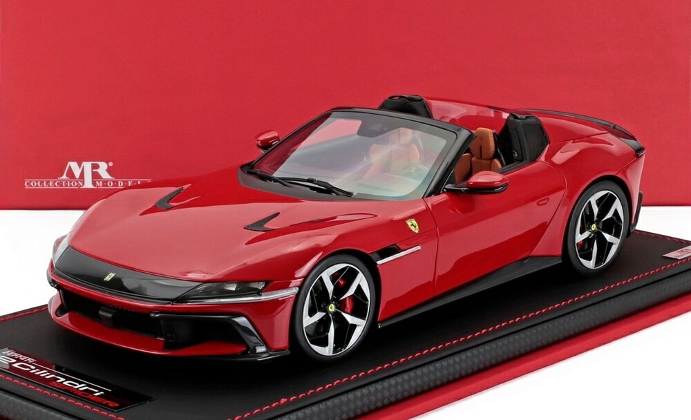 FERRARI 12Cilindri スパイダー V12 830cv 2024 ショーケース付 ロッソコルサ レッド 99台限定/ MR Collection 1/18 ミニカー