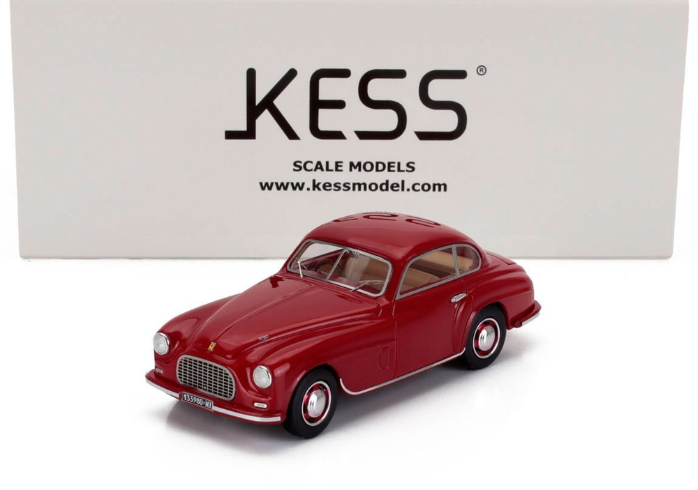 【予約】2026年発売予定FERRARI 166 INTER TOURING COUPE 1949 レッド/ Kess-Model 1/43 ミニカー
